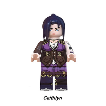 Caithlyn_Arcane_League_of_Legends_Jayce_Heroes_Custom_LEGO_Compatible_Minifigures_Set